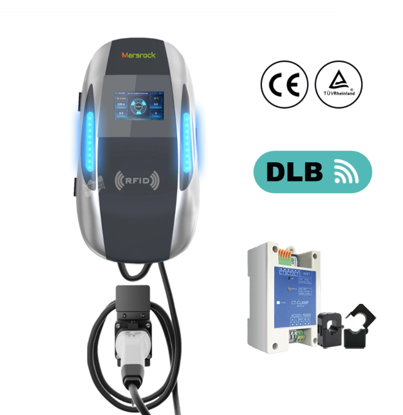 Mars Rock EU 22kW 380V LS Series Wall Mounted AC EV Car Charging Station Charger