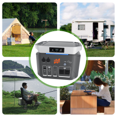 Mars Rock 1500W 1536Wh 110/220V Portable Power Station Suitable for Travel