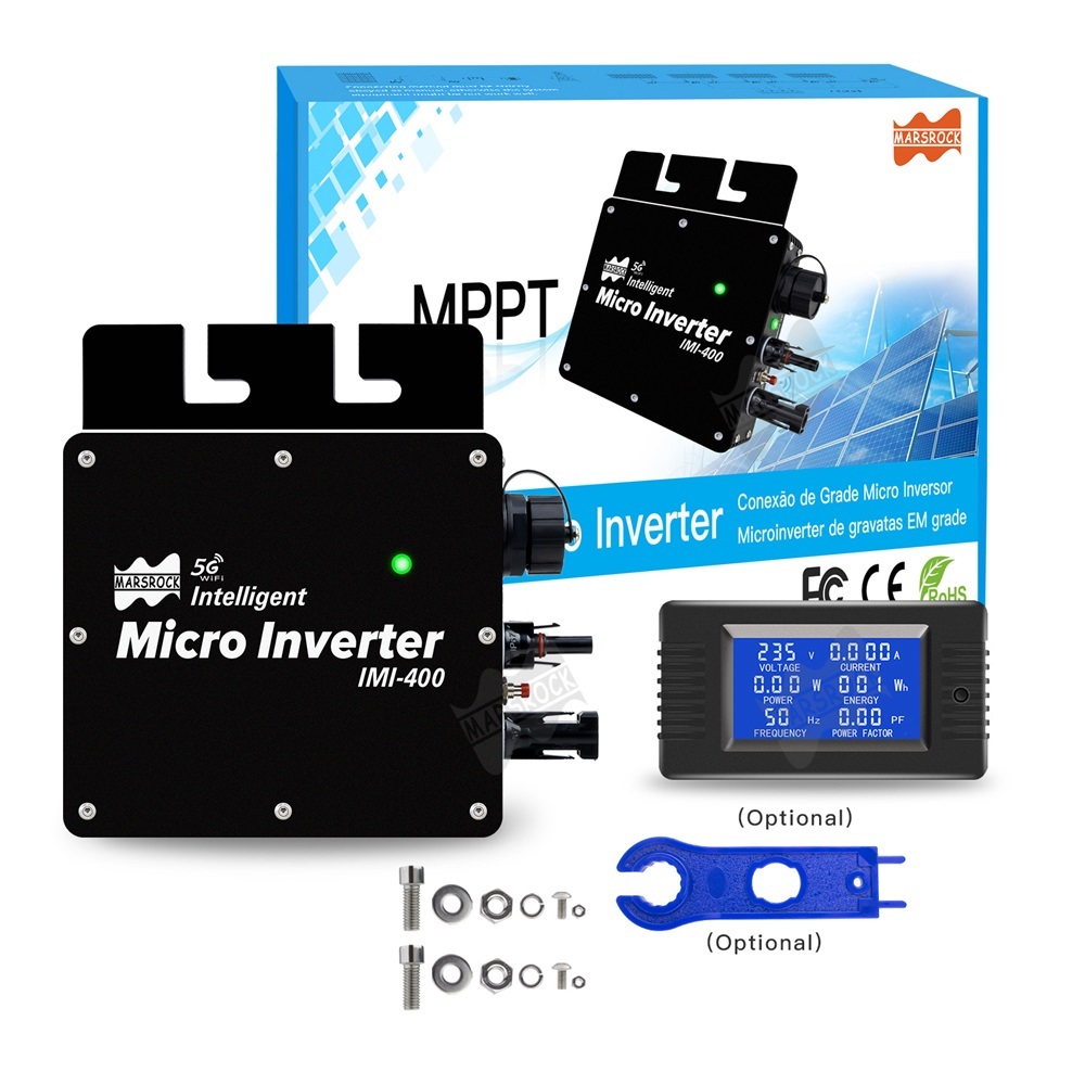 Mars Rock 2024 NEW 400W IMI Series Hot Sales 1 MPPT Microinverter with WIFI