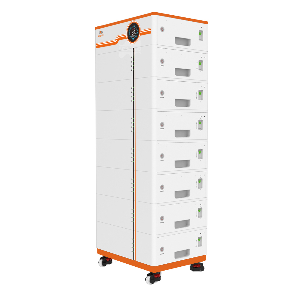 Mars Rock LG 51.2V 100Ah Stackable Energy Storage LiFePO4 Battery Suit for home