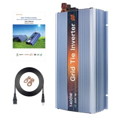 Mars Rock 1400W 18/36V Grid-Tie Micro Inverter for Solar Systems High Efficiency