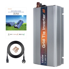 Mars Rock 1400W 18/36V Grid-Tie Micro Inverter for Solar Systems High Efficiency