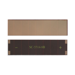 Mars Rock MarsRock Customized  3V 6μA 55*13.6*1.1mm Weak Light Amorphous Solar Cell Mini Small Solar Panel Light