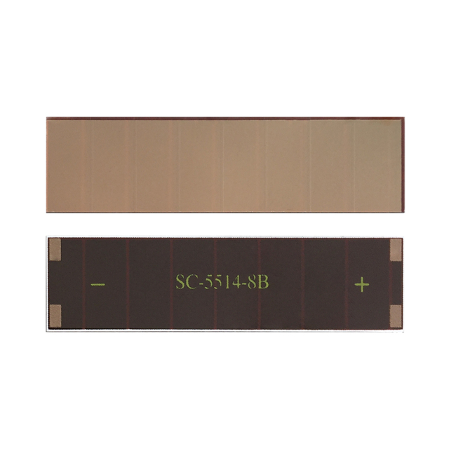 Mars Rock MarsRock Customized  3V 6μA 55*13.6*1.1mm Weak Light Amorphous Solar Cell Mini Small Solar Panel Light