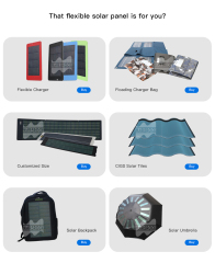 Mars Rock Metal Supplier 960*680*2 120w 21.4% Flexible Solar Panels Thin Film Solar Cell Smart Home Products