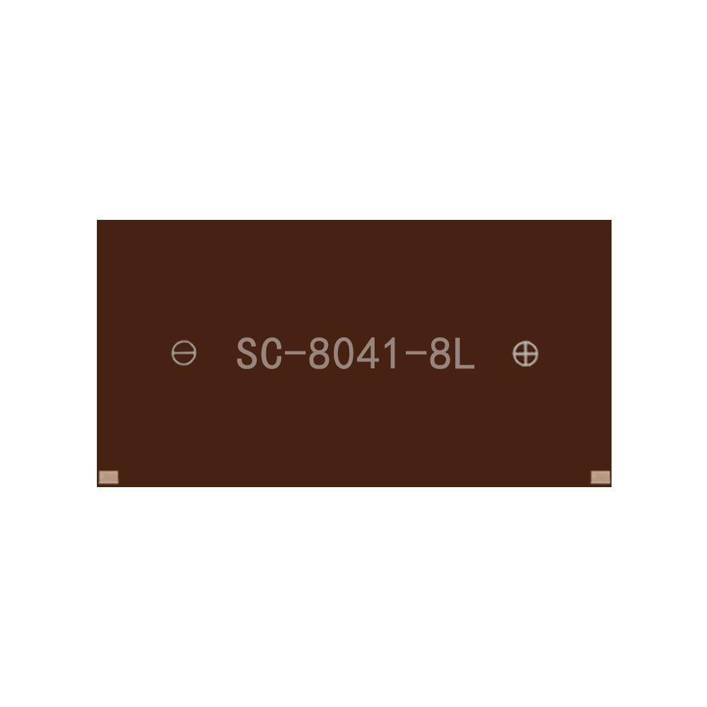 Mars Rock MarsRock Customized   3V 27μA 80*41*1.1mm Weak Light Amorphous Solar Cell Mini Small Solar Panel Light