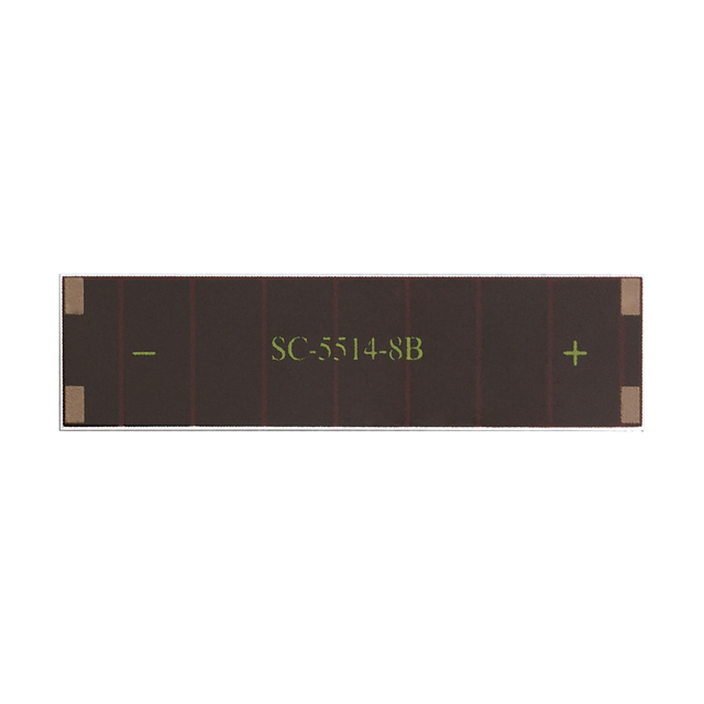 Mars Rock MarsRock Customized  3V 6μA 55*13.6*1.1mm Weak Light Amorphous Solar Cell Mini Small Solar Panel Light