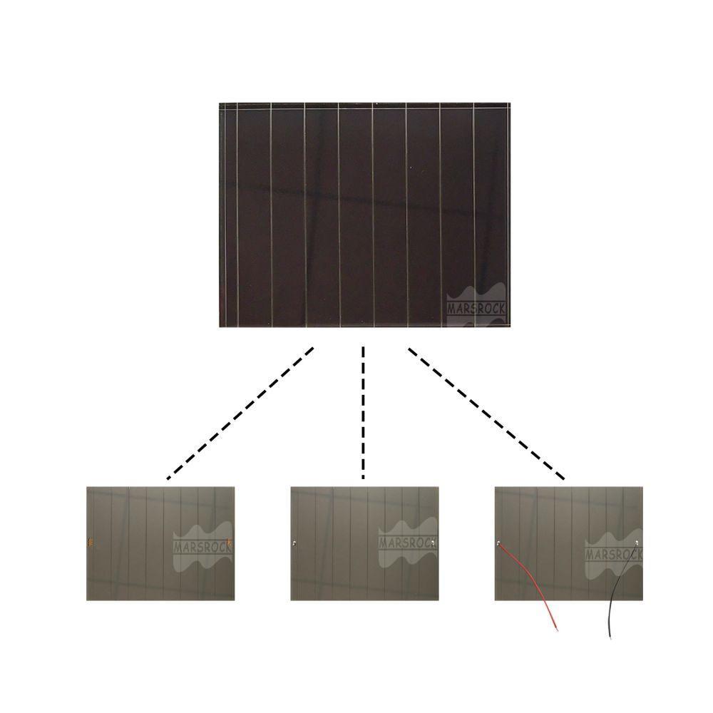 Mars Rock MarsRock  Customized 4.6V 54mA 90*70*3.2mm High Light Amorphous Solar Cell Mini Small Solar Panel Light