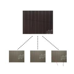 Mars Rock MarsRock  Customized 4.6V 54mA 90*70*3.2mm High Light Amorphous Solar Cell Mini Small Solar Panel Light