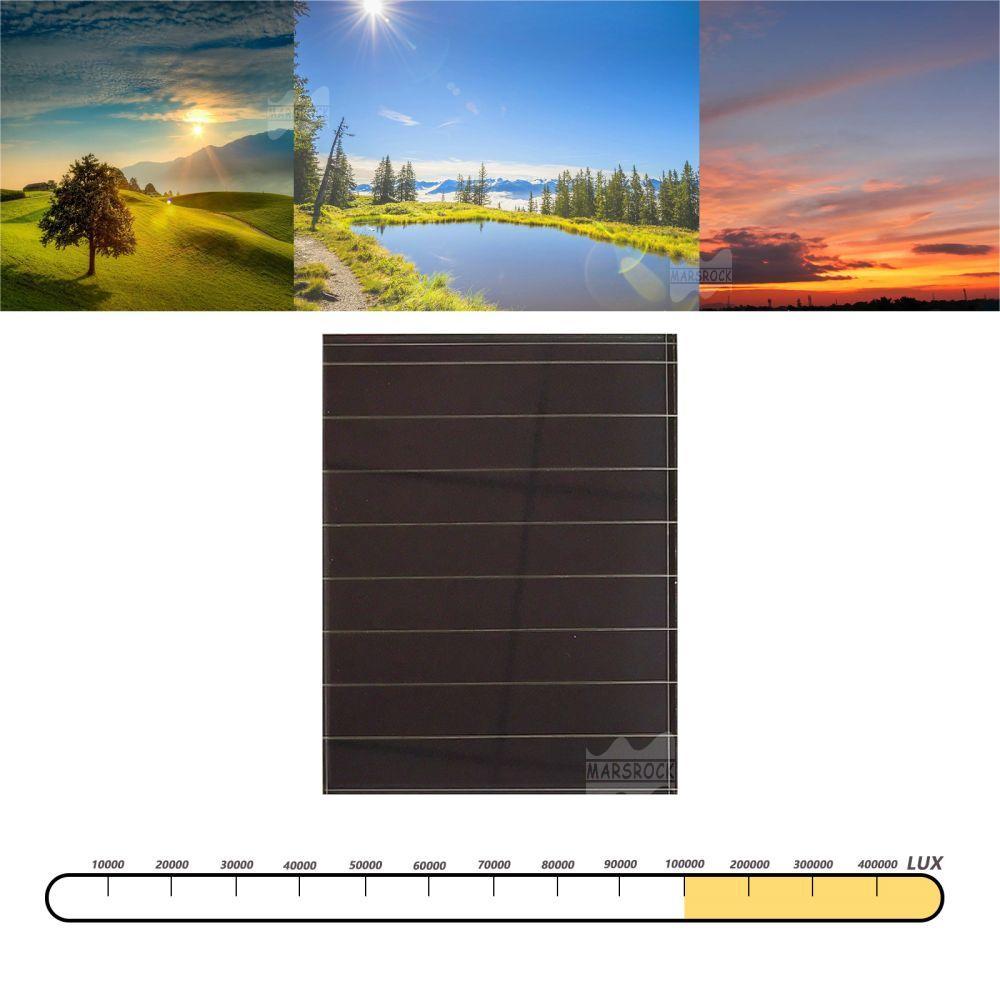 Mars Rock MarsRock  Customized 4.6V 54mA 90*70*3.2mm High Light Amorphous Solar Cell Mini Small Solar Panel Light