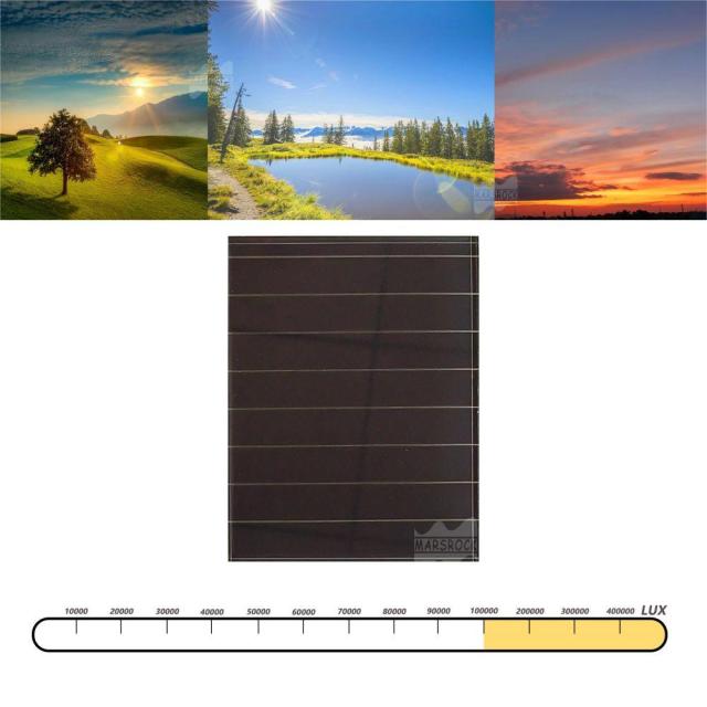 Mars Rock MarsRock  Customized 4.6V 54mA 90*70*3.2mm High Light Amorphous Solar Cell Mini Small Solar Panel Light