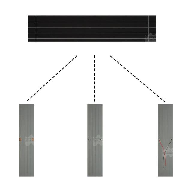 Mars Rock MarsRock Customized 2.2V 110mA 170*36*3.2mm High Light Amorphous Solar Cell Mini Small Solar Panel Light