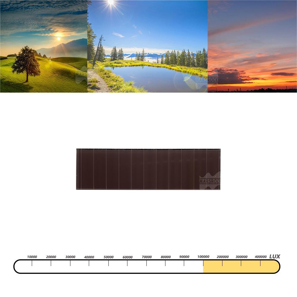 Mars Rock MarsRock Customized 6.1V 76.4mA 193*56*3.2mm High Light Amorphous Solar Cell Mini Small Solar Panel Light