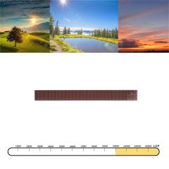 Mars Rock MarsRock Customized 17.0V 45mA 282*30*3.2mm High Light Amorphous Solar Cell Mini Small Solar Panel Light