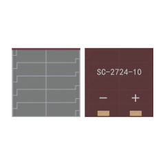 Mars Rock MarsRock Customized  3.7V 4.0μA 27*24*1.1mm Weak Light Amorphous Solar Cell Mini Small Solar Panel Light