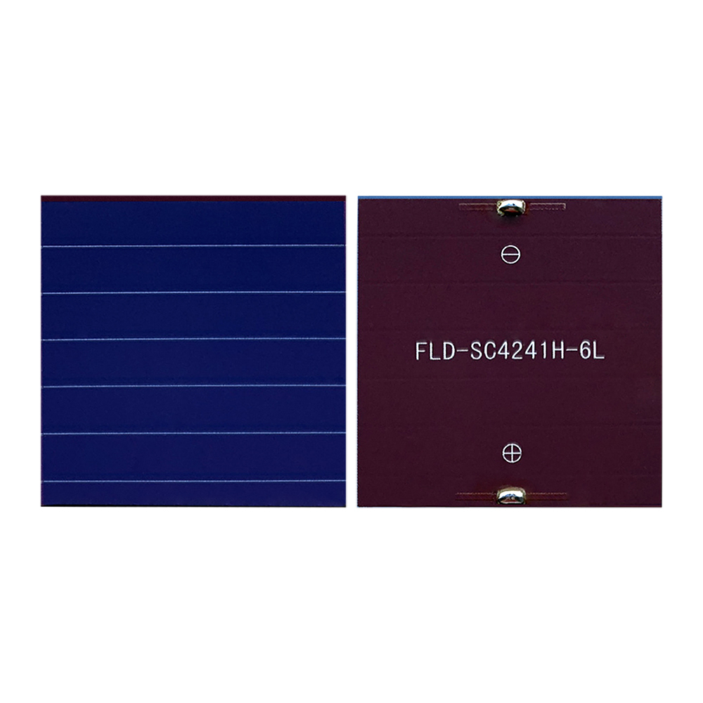 Mars Rock MarsRock Customized 2.2V 20.0μA 42*41*1.1mm Weak Light Amorphous Solar Cell Mini Small Solar Panel Light