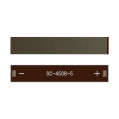 Mars Rock MarsRock Customized 1.8V 5.0μA 45*8*1.1mm Weak Light Amorphous Solar Cell Mini Small Solar Panel Light
