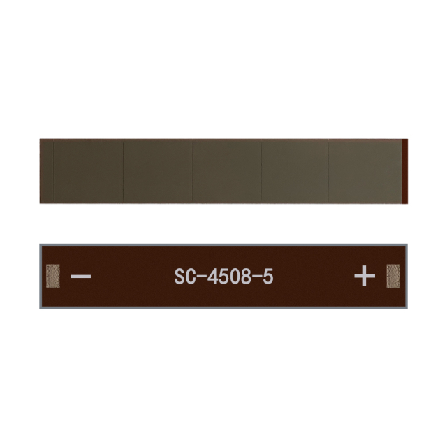 Mars Rock MarsRock Customized 1.8V 5.0μA 45*8*1.1mm Weak Light Amorphous Solar Cell Mini Small Solar Panel Light