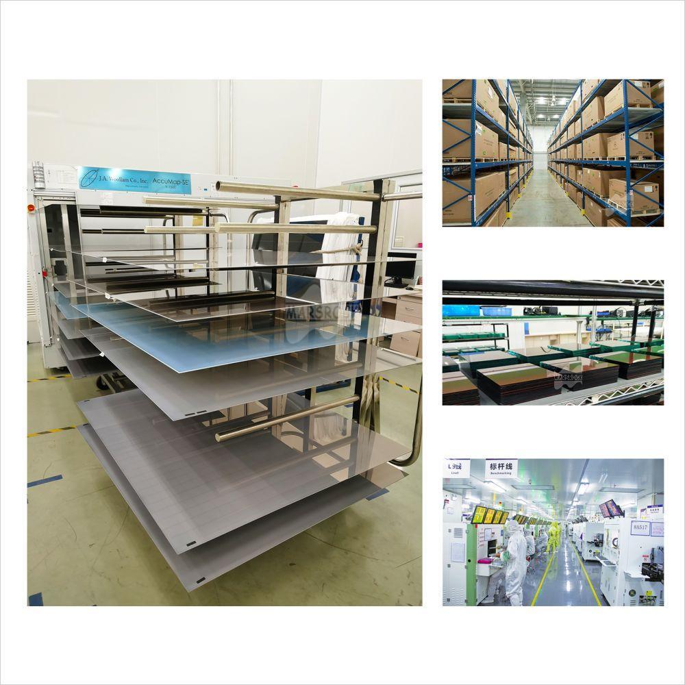 Mars Rock MarsRock Customized 17.0V 50mA 305*40*3.2mm High Light Amorphous Solar Cell Mini Small Solar Panel Light