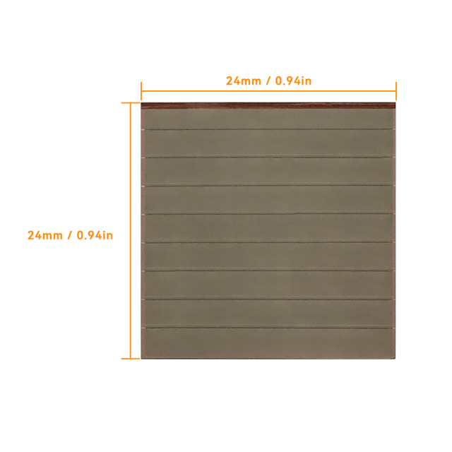 Mars Rock MarsRock Customized  3V 5μA 24*24*1.1mm Weak Light Amorphous Solar Cell Mini Small Solar Panel Light