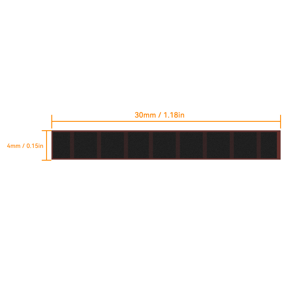 Mars Rock MarsRock Customized  3.0V 0.9μA 30*4*1.1mm Weak Light Amorphous Solar Cell Mini Small Solar Panel Light