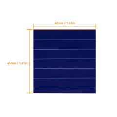 Mars Rock MarsRock Customized 2.2V 20.0μA 42*41*1.1mm Weak Light Amorphous Solar Cell Mini Small Solar Panel Light