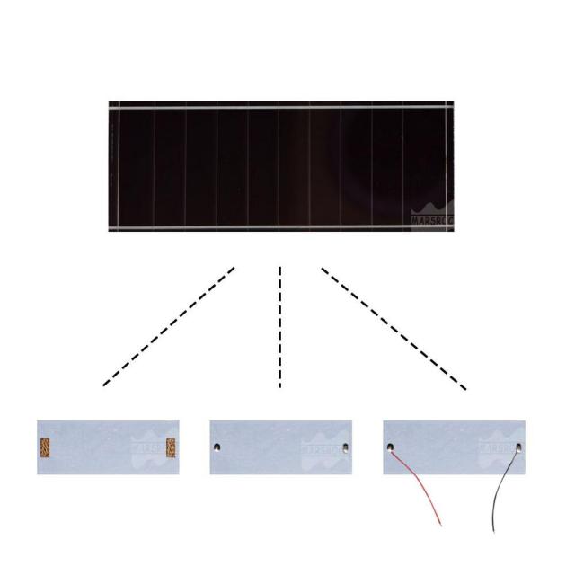 Mars Rock MarsRock  Customized 5.5V 10mA 50*20*3.2mm High Light Amorphous Solar Cell Mini Small Solar Panel Light