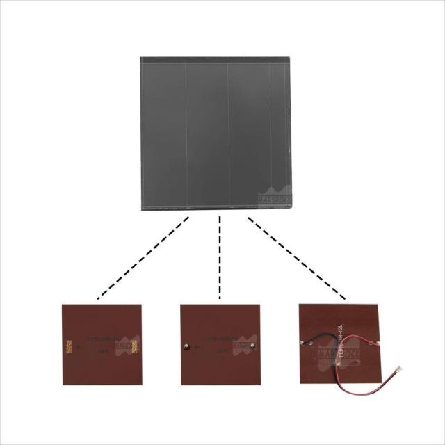 Mars Rock MarsRock  Customized 1.8V 40mA 50*50*3.2mm High Light Amorphous Solar Cell Mini Small Solar Panel Light