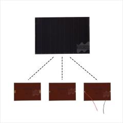 Mars Rock MarsRock Customized 5.5V 10mA 60*40*3.2mm High Light Amorphous Solar Cell Mini Small Solar Panel Light