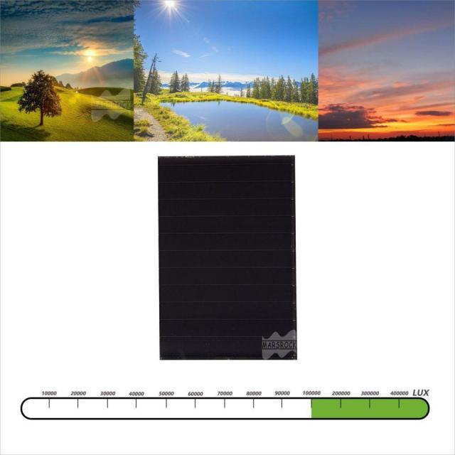 Mars Rock MarsRock Customized 5.5V 10mA 60*40*3.2mm High Light Amorphous Solar Cell Mini Small Solar Panel Light