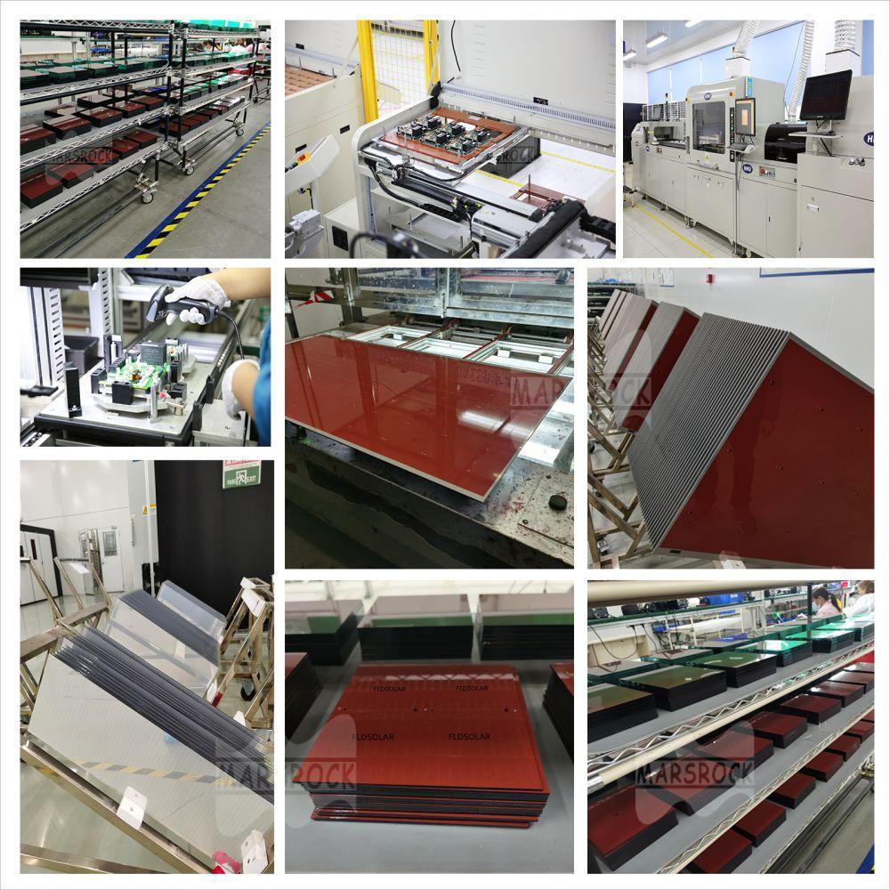 Mars Rock MarsRock Customized 2.9V 67.6mA 65*52*3.2mm High Light Amorphous Solar Cell Mini Small Solar Panel Light