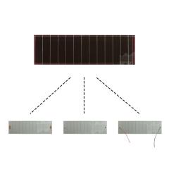 Mars Rock MarsRock Customized 6.5V 10mA 65*52*3.2mm High Light Amorphous Solar Cell Mini Small Solar Panel Light
