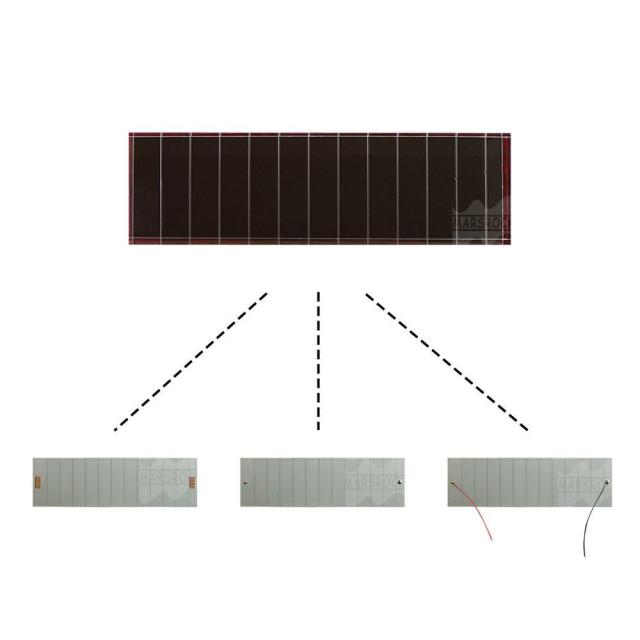 Mars Rock MarsRock Customized 11V 38mA 100*80*3.2mm High Light Amorphous Solar Cell Mini Small Solar Panel Light
