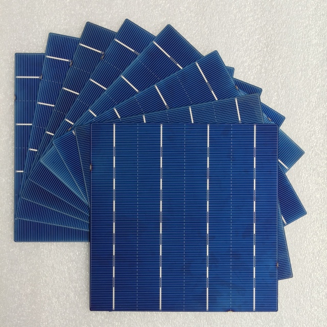 Mars Rock Solar Cells Monocrystalline 210*210mm 5BB 22-23.2% the Efficiency of Solar Cell Is PERC Solar Cell  Solar Panel