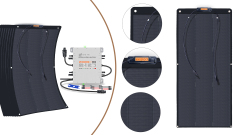 Mars Rock MarsRock Customized 5V 5.5W 320*260mm  Monocrystalline Ones ETFE Solar Cell Mini Small Solar Panel Charging Panel