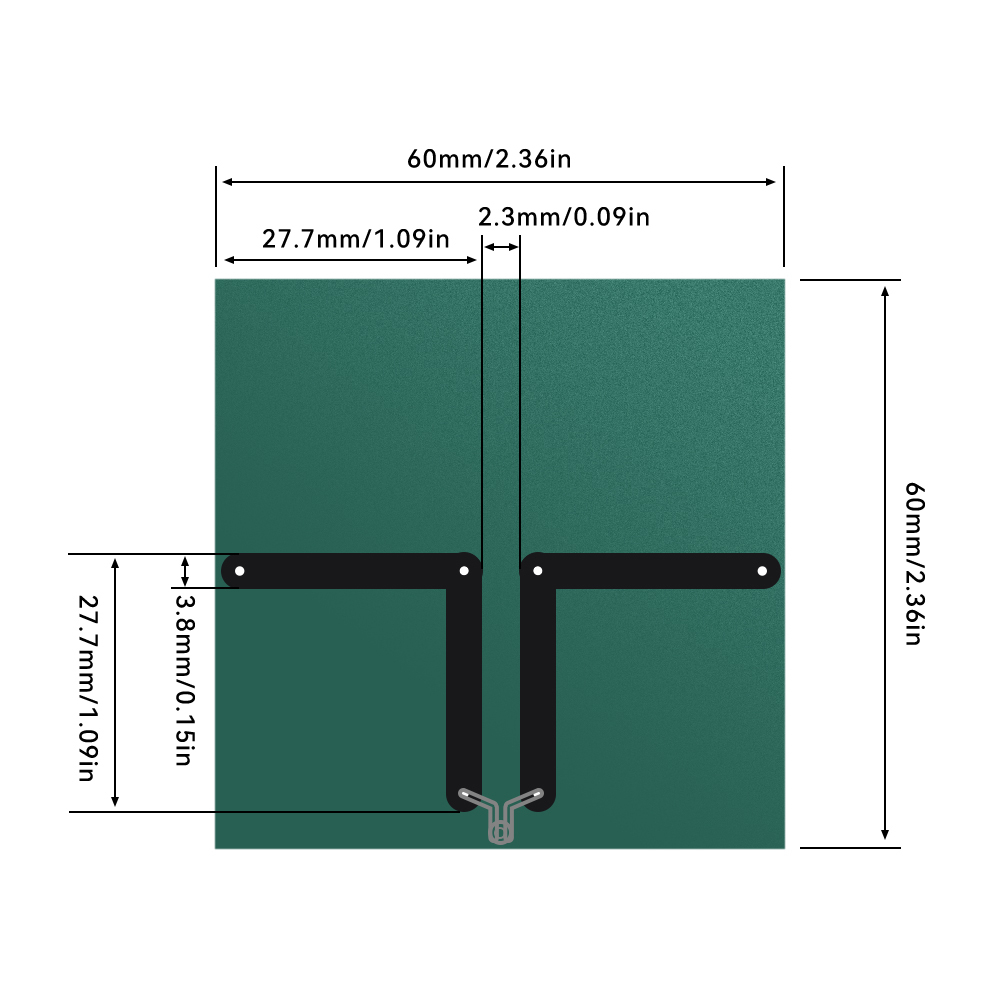 Mars Rock MarsRock Customized 5.5V 90mA 60*60mm  Monocrystalline Ones PET Solar Cell Mini Small Solar Panel