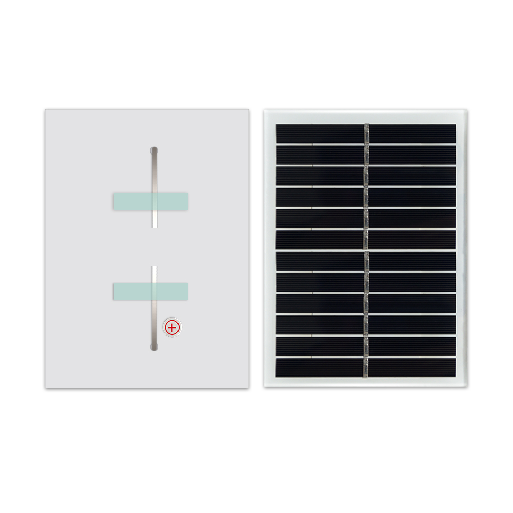 Mars Rock MarsRock Customized 75*60*4.5mm Monocrystalline Solar Cell  Solar Panel Waterproof Glass laminated sheet
