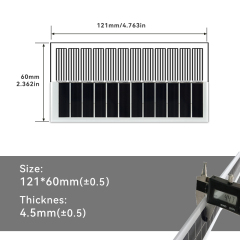 Mars Rock MarsRock Customized 180*100*4.2mm Monocrystalline Solar Cell  Solar Panel Waterproof Glass laminated sheet