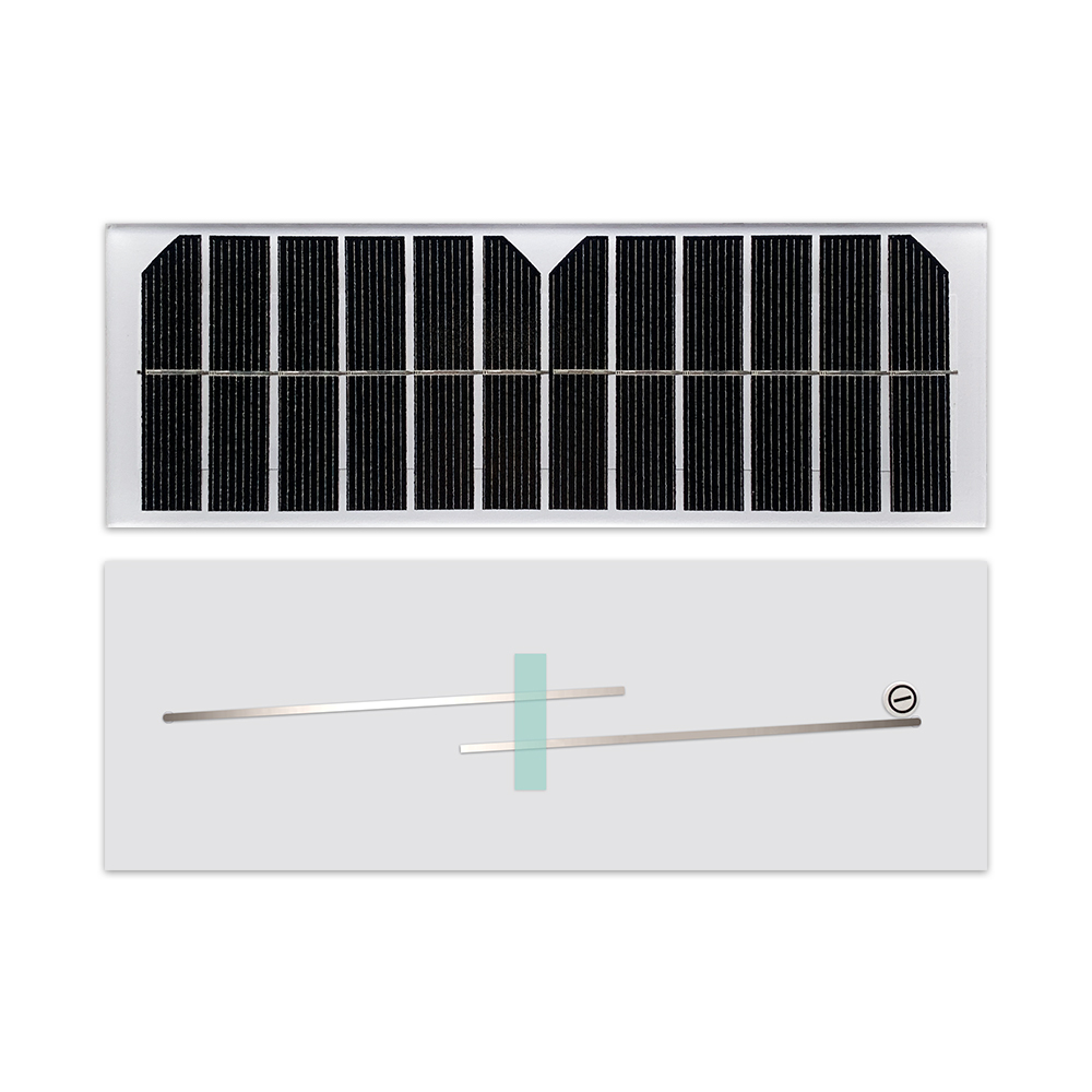 Mars Rock MarsRock Customized 200*70*4.2mm Monocrystalline Solar Cell  Solar Panel Waterproof Glass laminated sheet