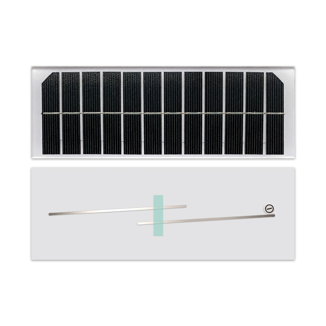 Mars Rock MarsRock Customized 200*70*4.2mm Monocrystalline Solar Cell  Solar Panel Waterproof Glass laminated sheet