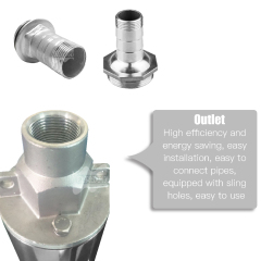 Mars Rock Mars Rock 500W DC48V Outlet 3/4" Inch DC Brushless Solar Screw Water Pump External Controller  Driven By Battery