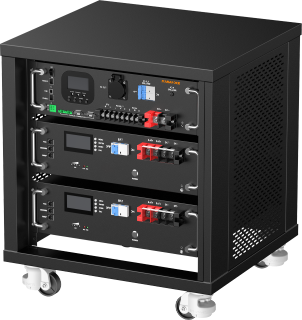 Mars Rock 5.12kWh 51.2V LiFePO4 Battery 6000 Cycles   Expandable Solar Energy Storage System