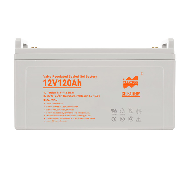 Mars Rock MarsRock GEL battery 12V 120Ah Valve Regulated Sealed Gel Battery Energy Storage  Battery