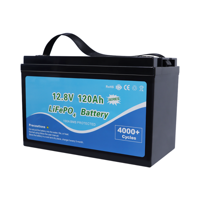 Mars Rock 12.8V 120Ah LiFePO4 Energy Storage  Battery Grade A Cells 6000 Cycles IP67 Waterproof