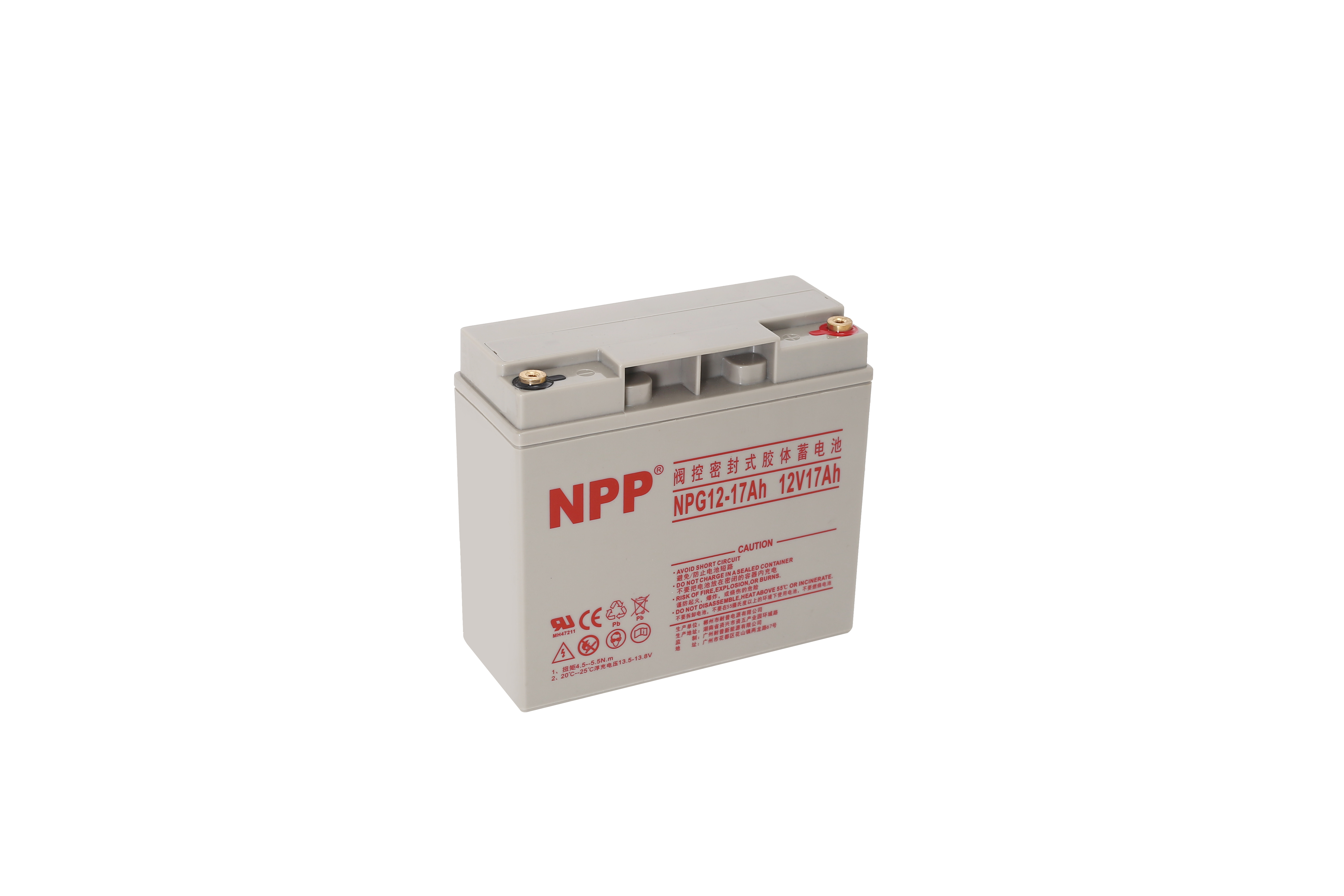 Mars Rock NPG Lead Acid battery 12V 17Ah Gel Battery Energy Storage  Battery