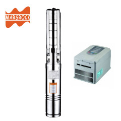 Mars Rock Mars Rock 7500W DC530V AC380V Rated Flow 10m3/h Outlet 1.25" Inch AC/DC Dual-use Water Pump Impeller Pump With External Controller