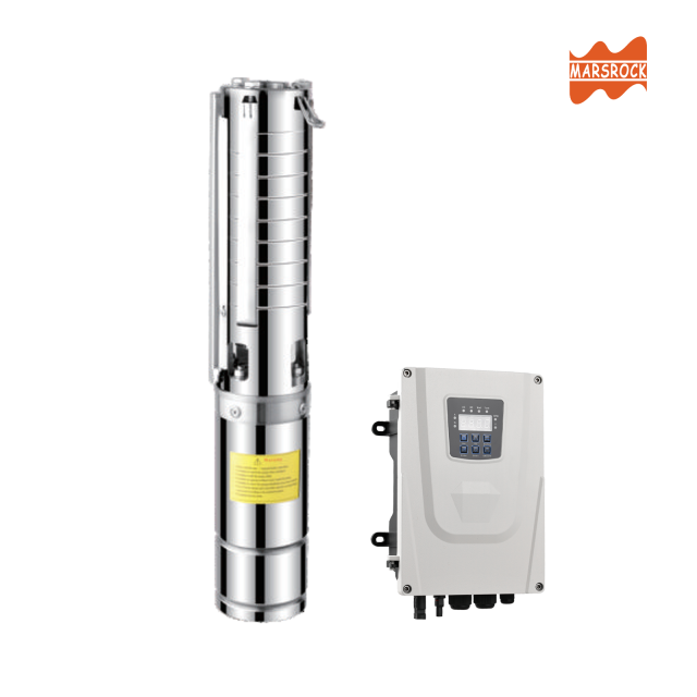 Mars Rock Mars Rock 2200W DC530V AC380V Rated Flow 3m3/h Outlet 1.25" Inch AC/DC Dual-use Water Pump Impeller Pump With External Controller
