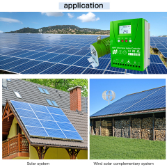 Mars Rock 12/24V 2000W Bluetooth Dump Load Hybrid Wind Solar Charge Controller Wind Turbine Controller MPPT Solar Charge Controller