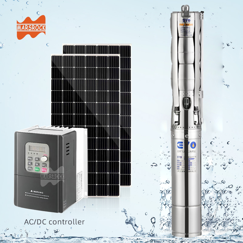 Mars Rock Mars Rock 9000W DC530V AC380V Rated Flow 95t/h Outlet 5" Inch AC/DC Dual-use Water Pump Impeller Pump With External Controller