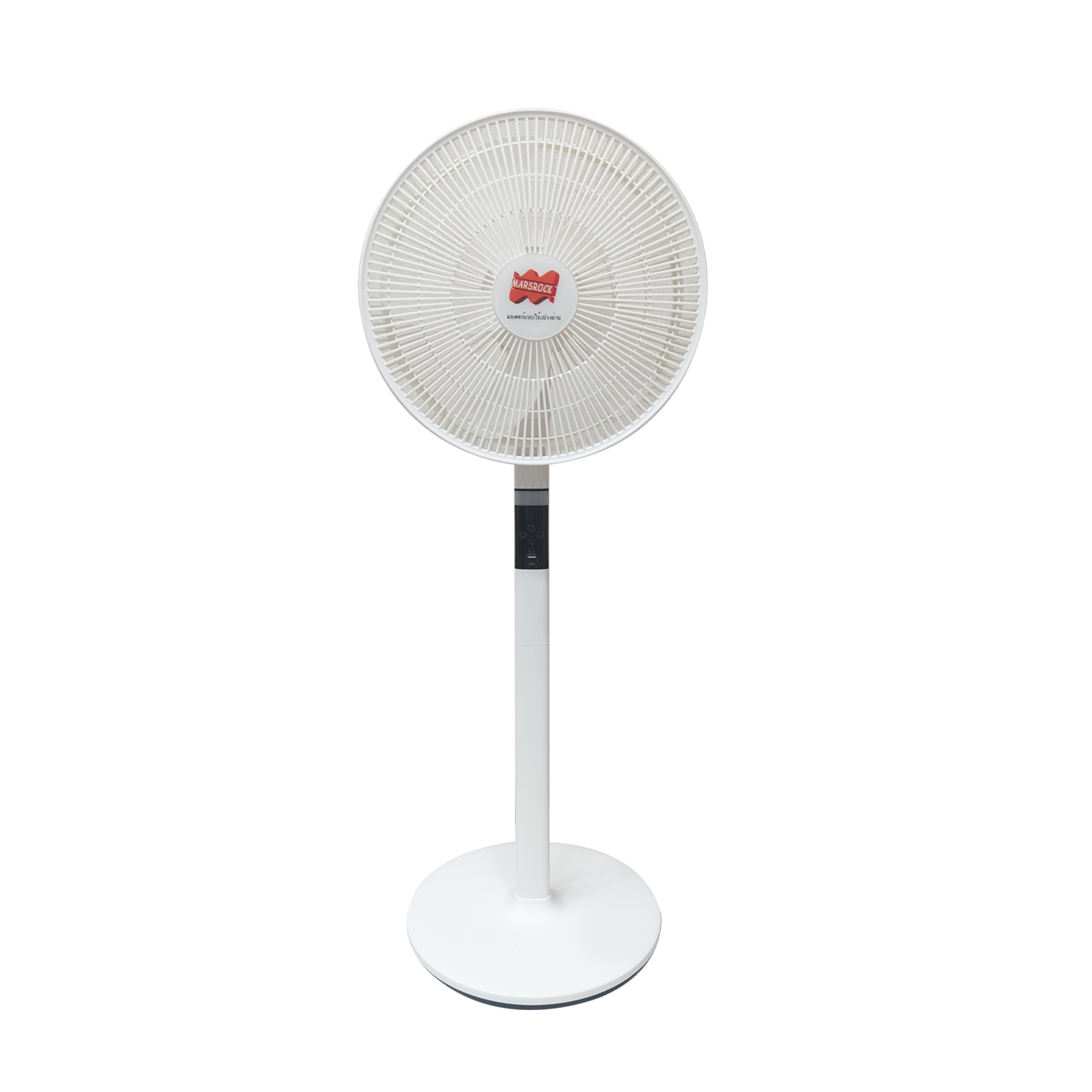 Mars Rock Smart Home Solar Fan T919 16-Inch Touch Screen Floor Fan with Remote Dual-Mode Night Light & 18H Gentle Breeze for Bedroom/Office